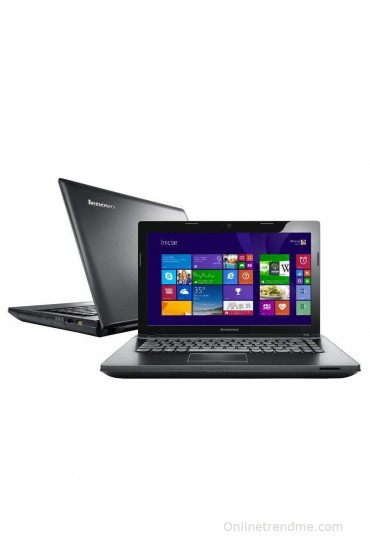 Lenovo Essential G405 Laptop (59-415701) (AMD APU A4- 2GB RAM- 500GB HDD- 35.56cm (14)- DOS- 256 MB Graphics) (Black)